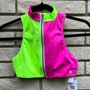 Love Shack Fancy x Hurley - Solid Blocked High Neck Top Sz XS